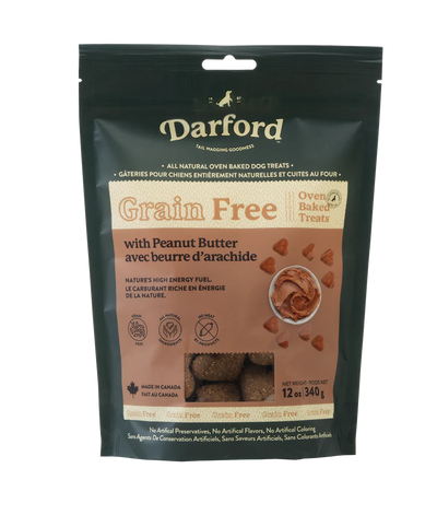 DARFORD GRAIN-FREE PEANUT BUTTER DOG TREATS