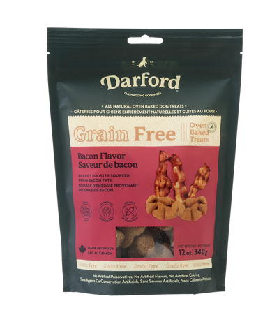 DARFORD GRAIN-FREE BACON DOG TREATS