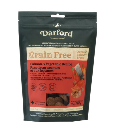 DARFORD GRAIN-FREE SALMON & VEGETABLES RECIPE DOG TREATS