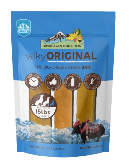 THE ORIGINAL® HIMALAYAN DOG CHEW® CHEESE  CHEW - 15LB & UNDER : 3PACK