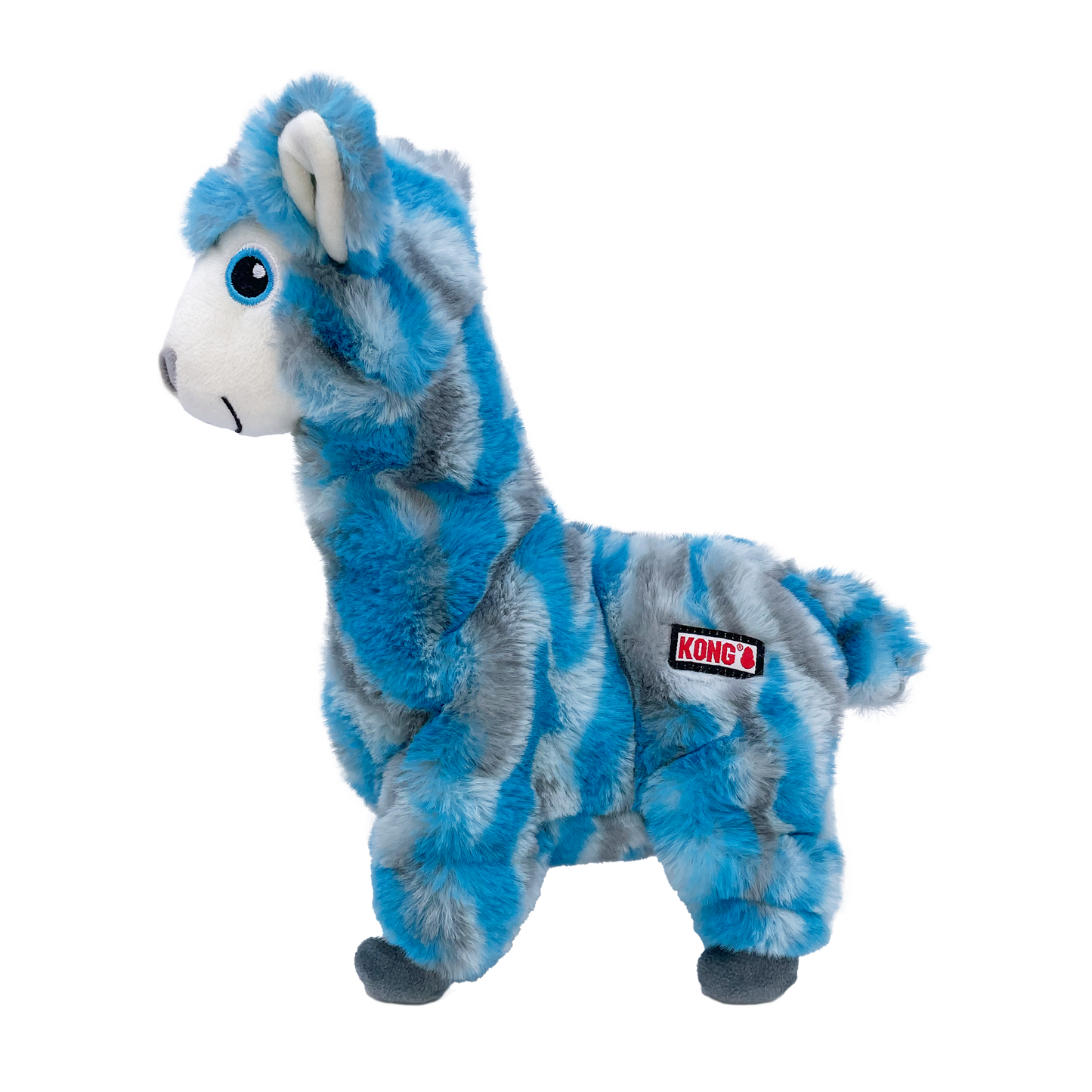 KONG LOW STRIPES LLAMA MEDIUM DOG TOY