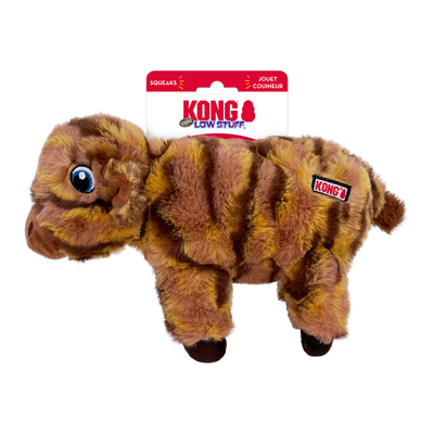 KONG LOW STRIPES COW MEDIUM DOG TOY