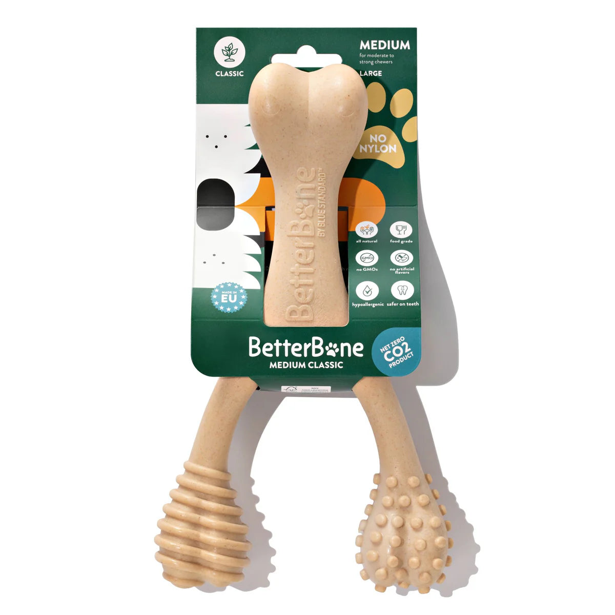 BETTERBONE DURABILLITY CHEW TOY : MEDIUM DENSITY CHEW TOY FOR EVERYDAY CHEWERS