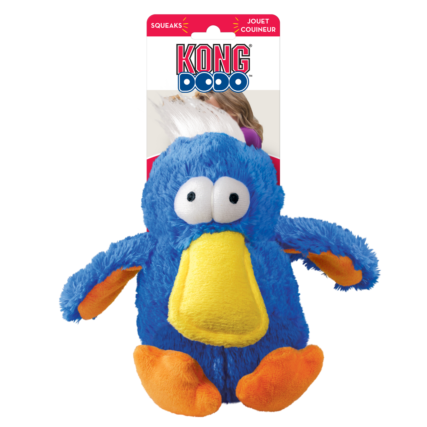 KONG DODO BIRD DOG TOY ASSORTED