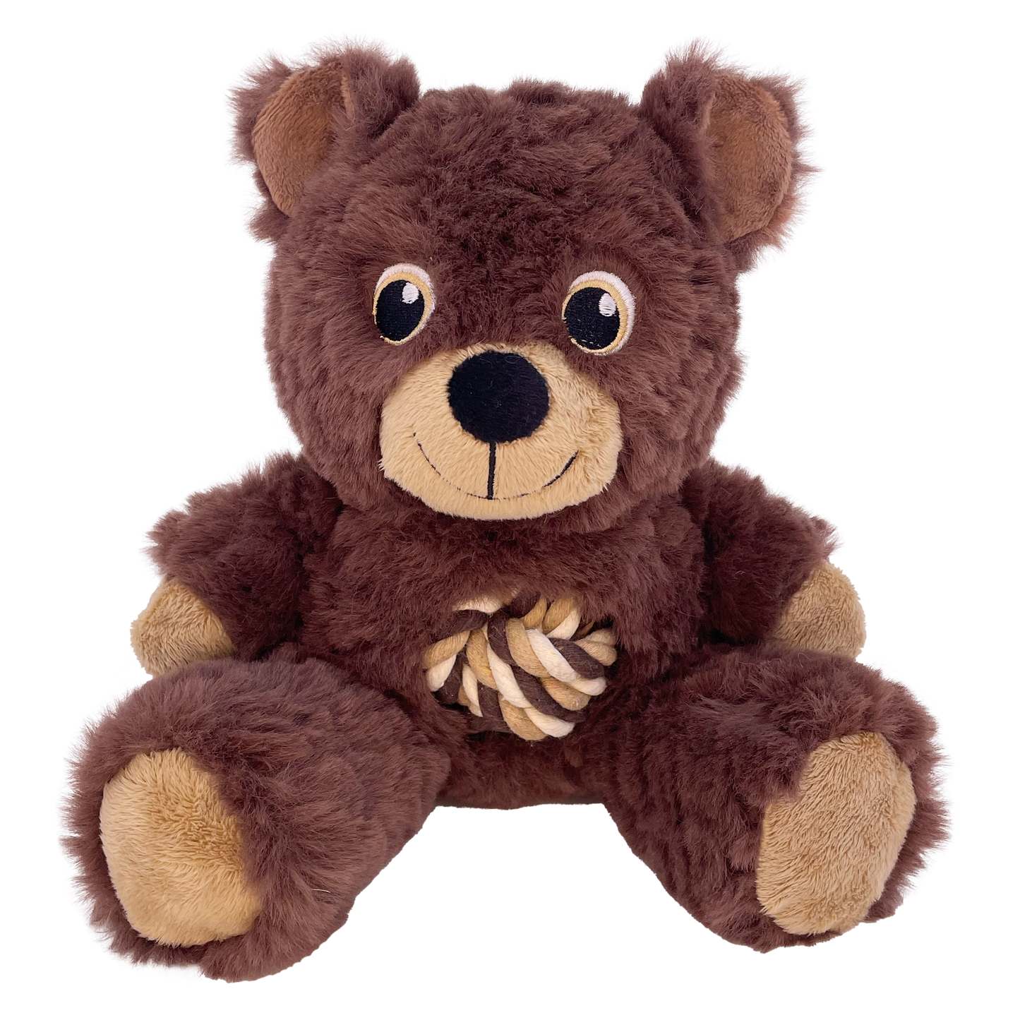 KONG WILD KNOTS TEDDY DOG TOY ASSORTED COLOURS