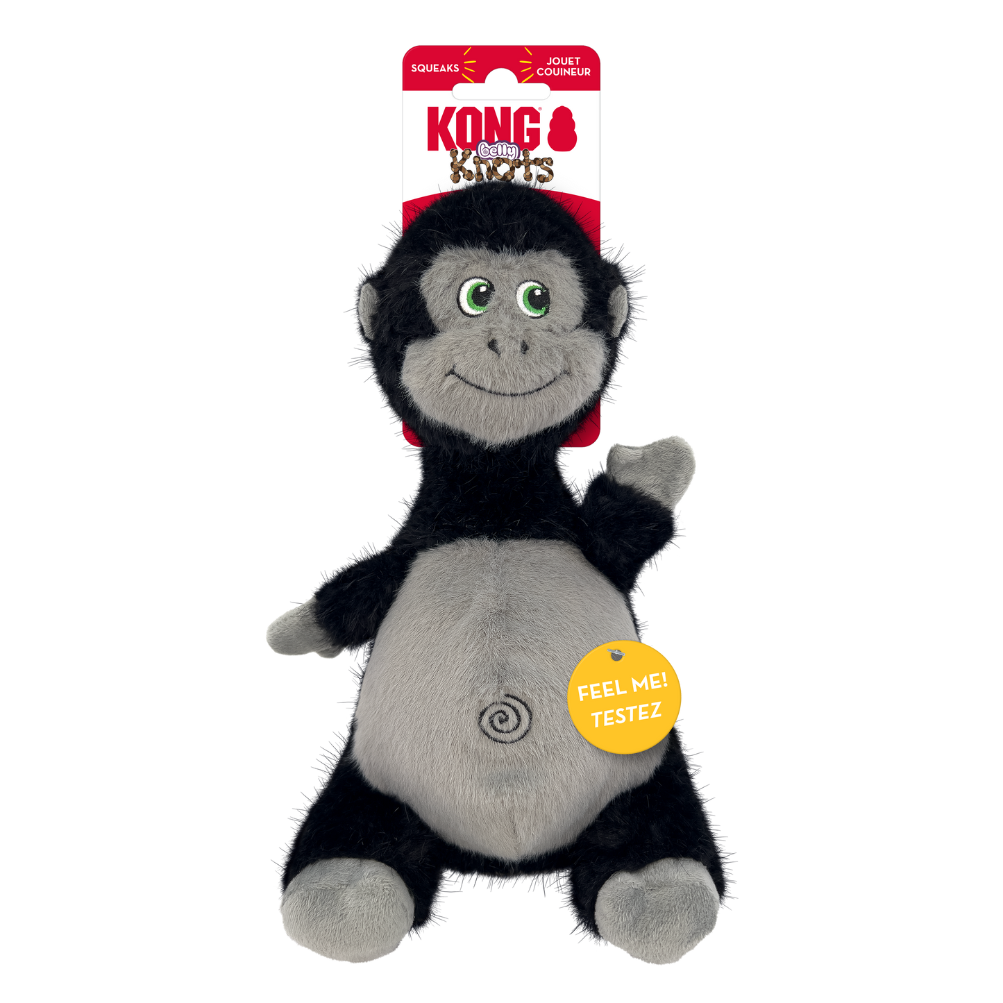 KONG KNOTS BELLY GORILLA MD/LG DOG TOY