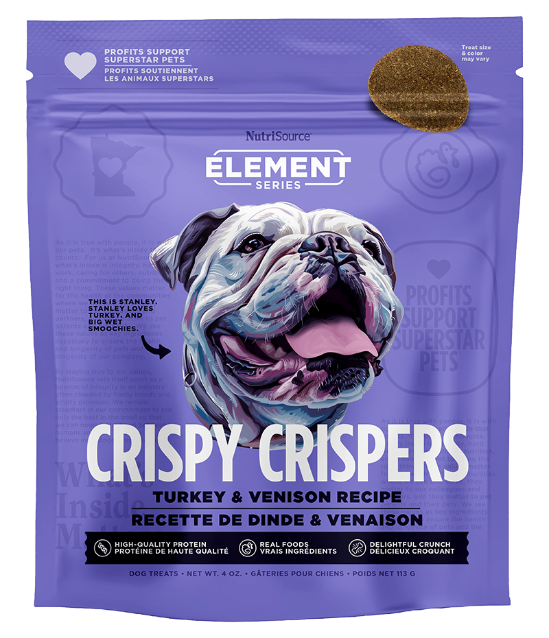 NUTRISOURCE® TURKEY & VENISON CRISPY CRISPERS DOG TREAT