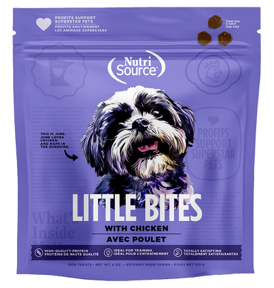 NUTRISOURCE® CHICKEN LITTLE BITES DOG TREAT