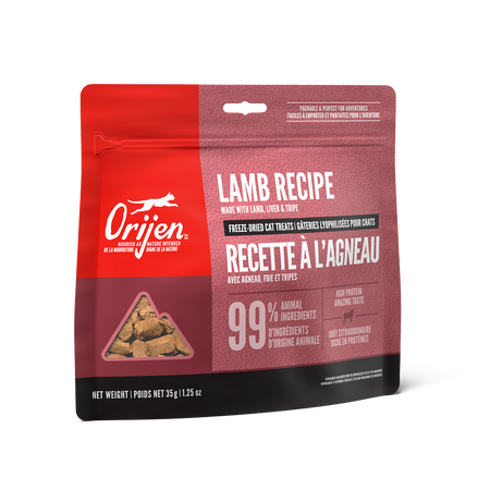 ORIJEN FREEZE-DRIED CAT TREATS - LAMB RECIPE