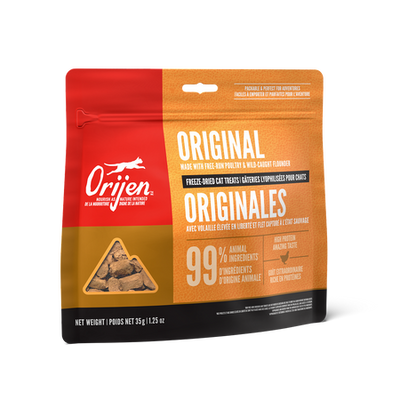 ORIJEN FREEZE-DRIED CAT TREATS - ORIGINAL RECIPE