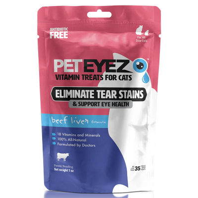 PET EYEZ TEAR STAINS & SUPPORT EYE HEALTH : BEEF FOR CAT