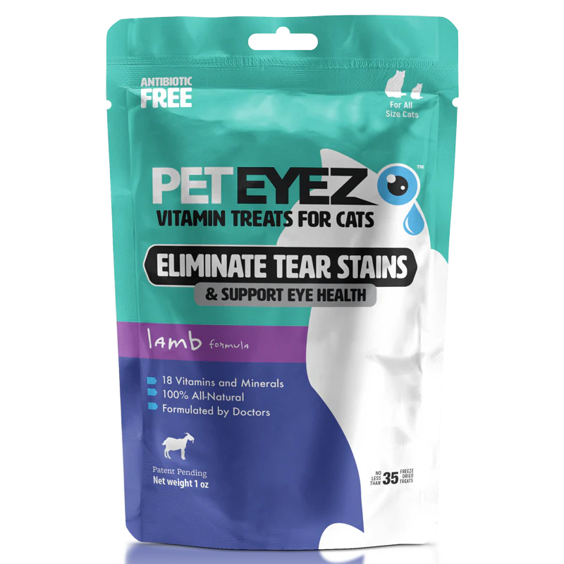 PET EYEZ TEAR STAINS & SUPPORT EYE HEALTH : LAMB FOR CAT