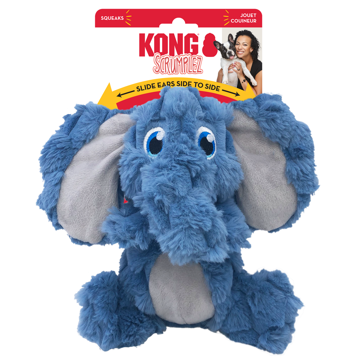 KONG SCRUMPLEZ ELEPHANT