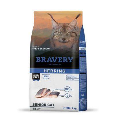 BRAVERY HERRING- SENIOR CAT STERILIZED