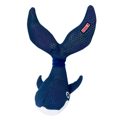 KONG SHAKERS SHIMMY WHALE DOG TOY