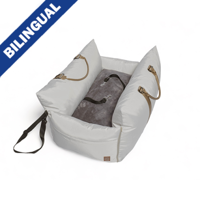 4 CATS & DOGS MARCO XL CAR & TRAVEL BED SILVA