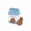 ZIPPY PAWS BURROW DOG TOY - MILK AND COOKIES