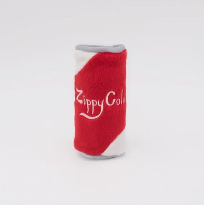 ZIPPY PAWS SQUEAKIE CANS DOG TOY - ZIPPY COLA