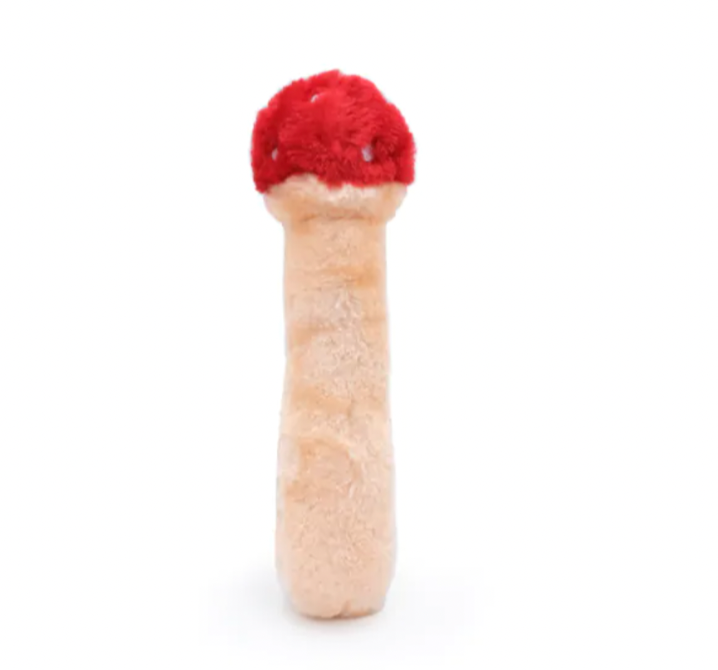 ZIPPY CLAWS KICKERZ CAT TOY - MUSHROOM