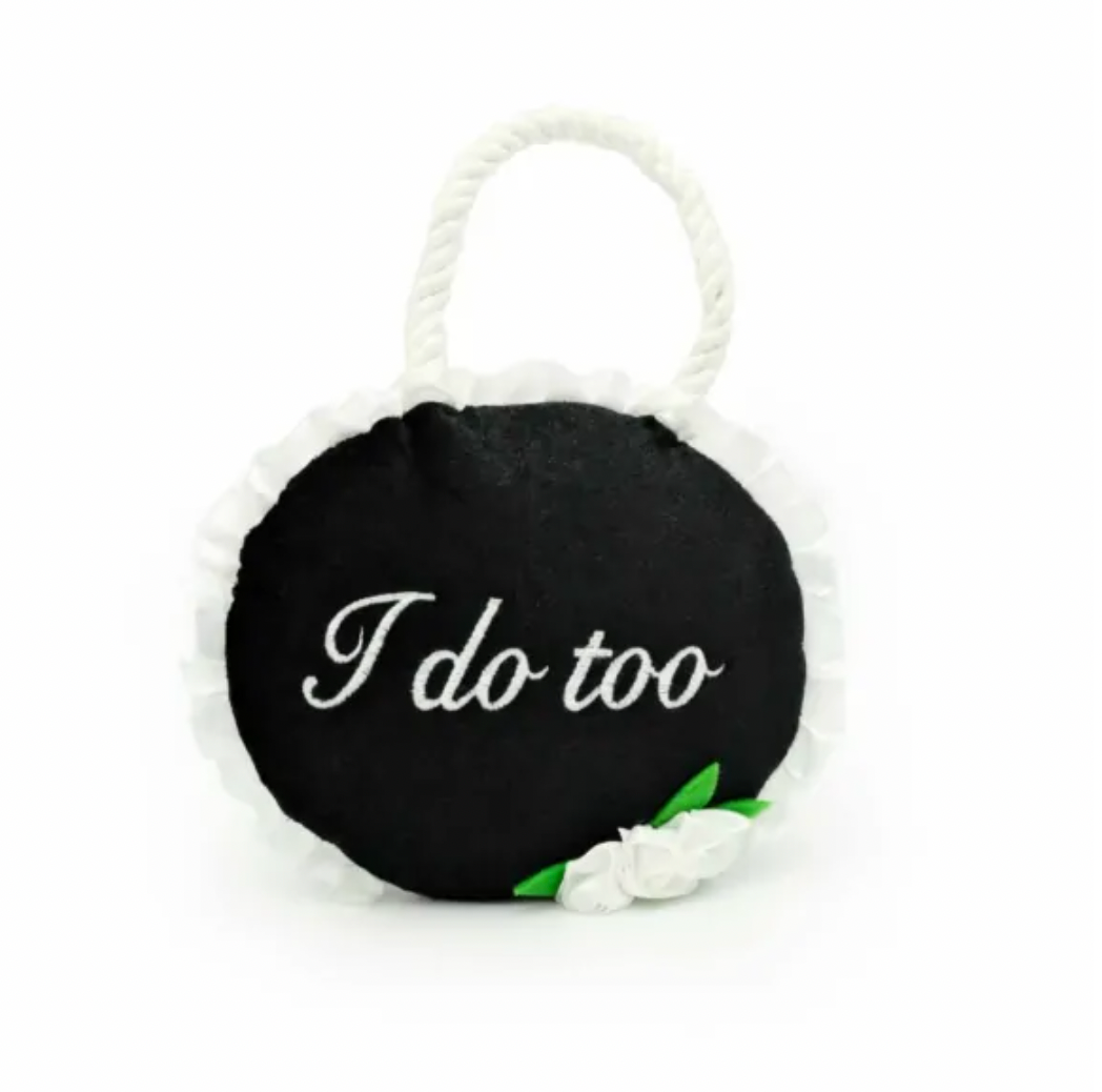 ZIPPY PAWS "I DO TOO" - WEDDING SIGN