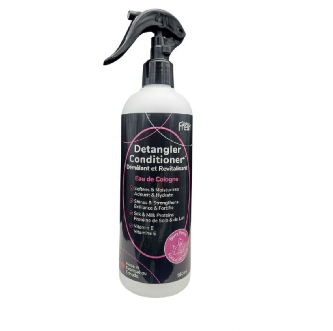 ENVIRO FRESH DETANGLER DOG CONDITIONER - COLOGNE BERRY FUSION