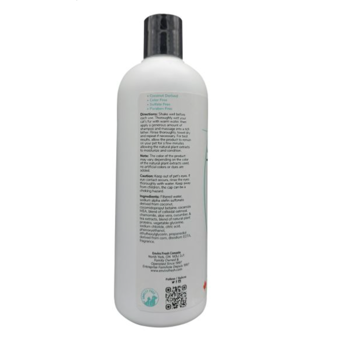 ENVIRO FRESH 4 IN 1 CAT SHAMPOO - LAVENDER AND CHAMOMILE