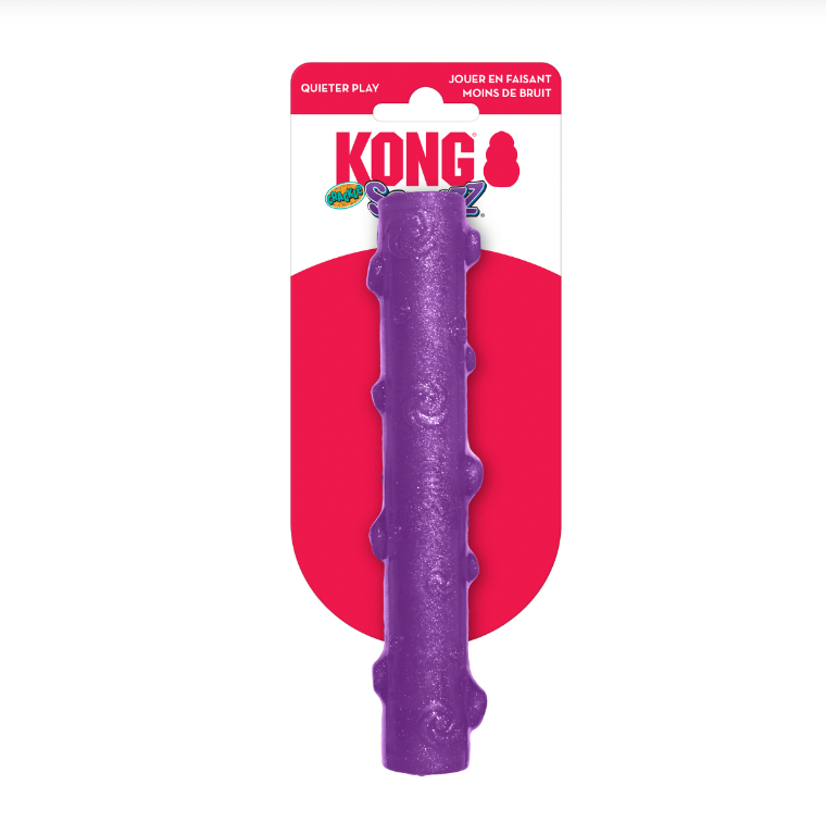 KONG SQUEEZE CRACKLE STICK  DOG TOY