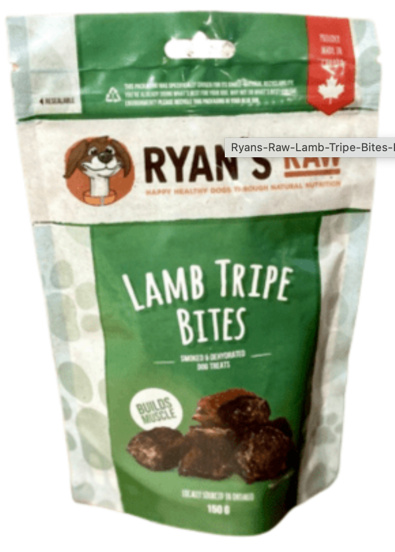 RYAN'S RAW LAMB TRIPE BITES