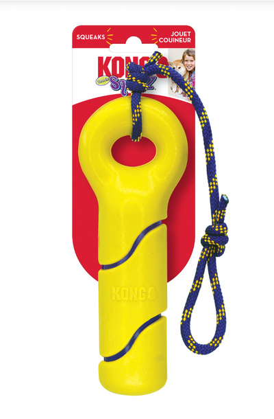 KONG SQUEEZE DOG ROPE TOY