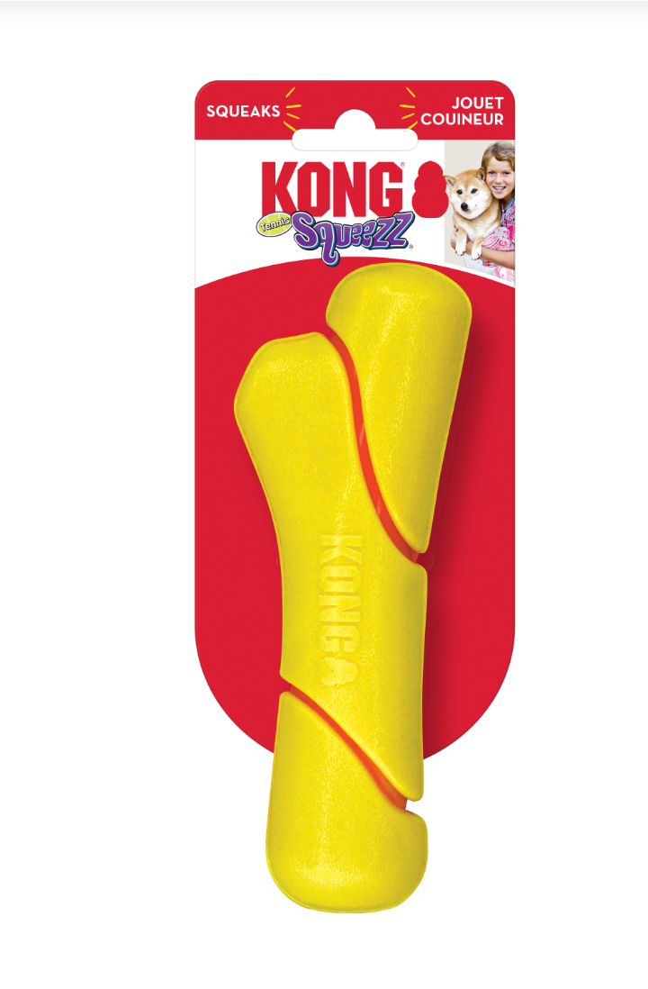 KONG SQUEEZE STICK DOG TOY