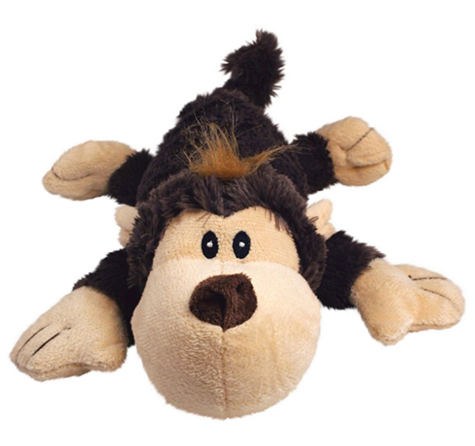 KONG COZIE FUNKY MONKEY DOG TOY