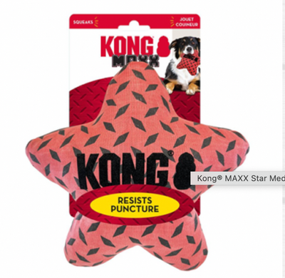 KONG MAXX STAR DOG TOY