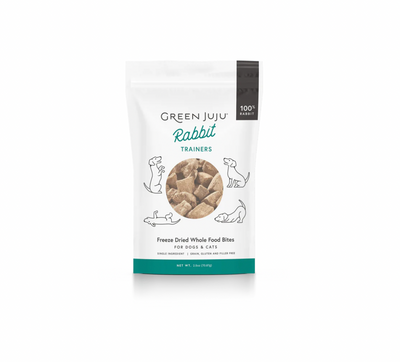 GREEN JUJU DOG/CAT FREEZE DRIED TRAINERS - RABBIT