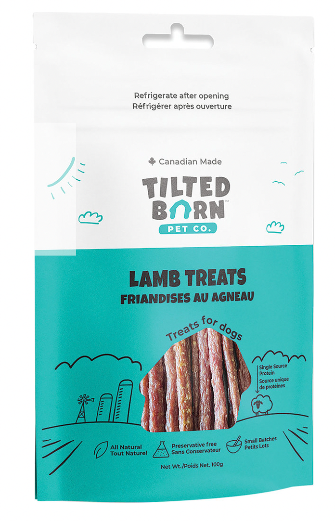 TILTED BARN STICKS - CANADIAN LAMB DOG TREATS