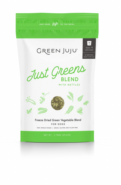 GREEN JUJU FREEZE DRIED - JUST GREENS BLEND WITH NETTLES