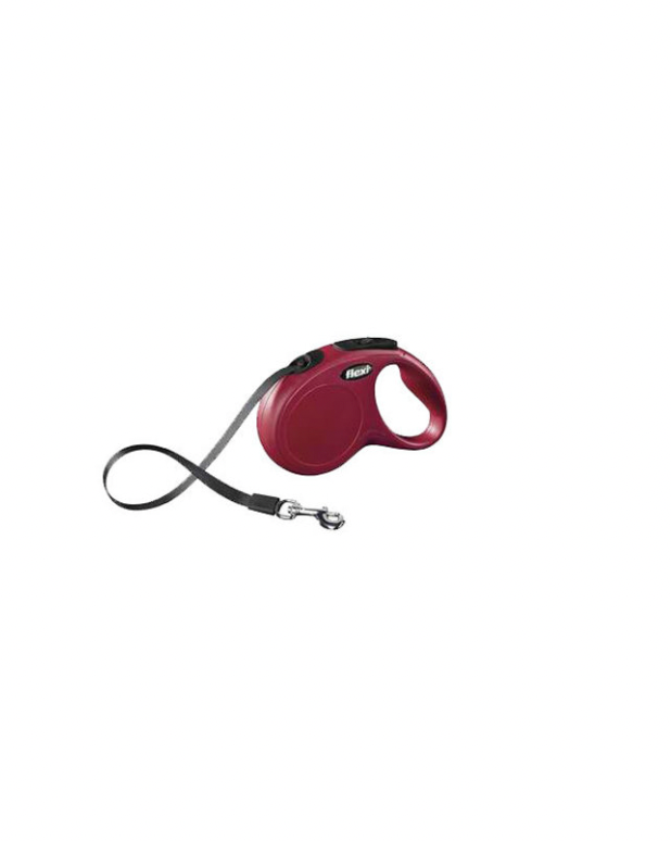 FLEXI CLASSIC TAPE DOG LEASH - RED