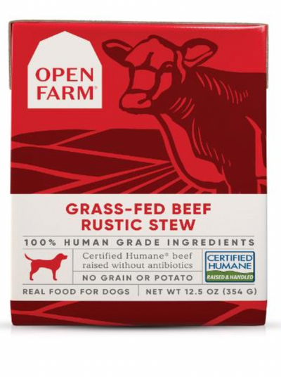 OPEN FARM® GRASS-FED BEEF RUSTIC STEW DOG FOOD