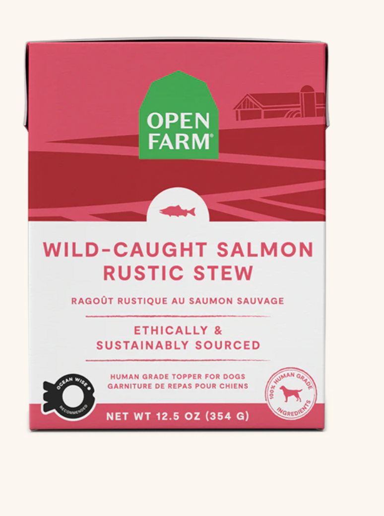 OPEN FARM® WILD CAUGHT SALMON RUSTIC STEW DOG FOOD