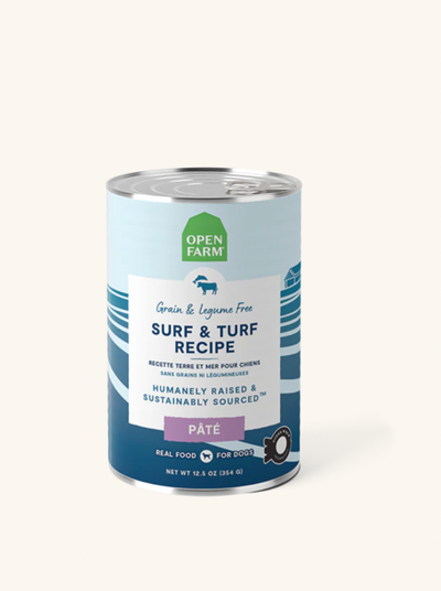 OPEN FARM® SURF & TURF PATE DOG FOOD