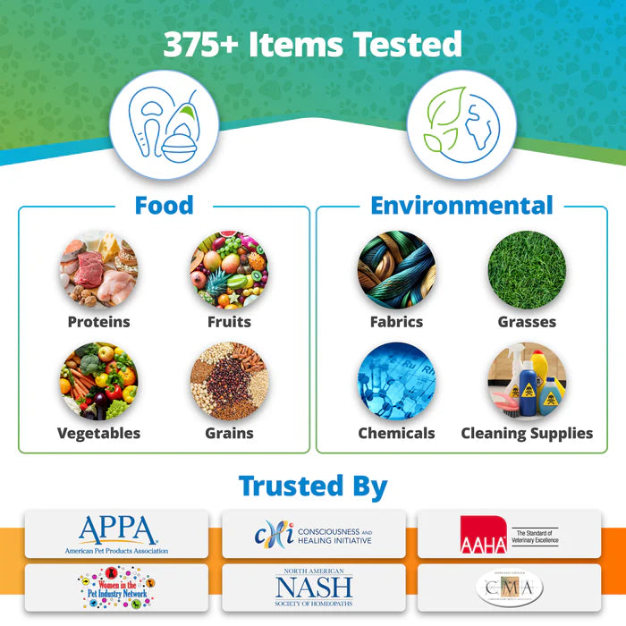 PET FOOD & ENVIRONMENTAL INTOLERANCE TESTING KIT