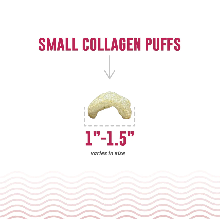 COLLAGEN PUFFS CRUNCHY PROTEIN 1.3 OZ DOG TREATS