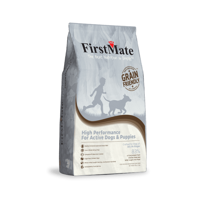 FIRSTMATE GRAIN FRIENDLY HIGH PERFORMANCE & PUPPY DRY DOG FOOD