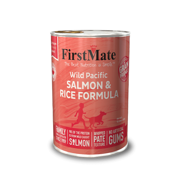 FIRSTMATE SALMON & RICE FORMULA DOG CAN