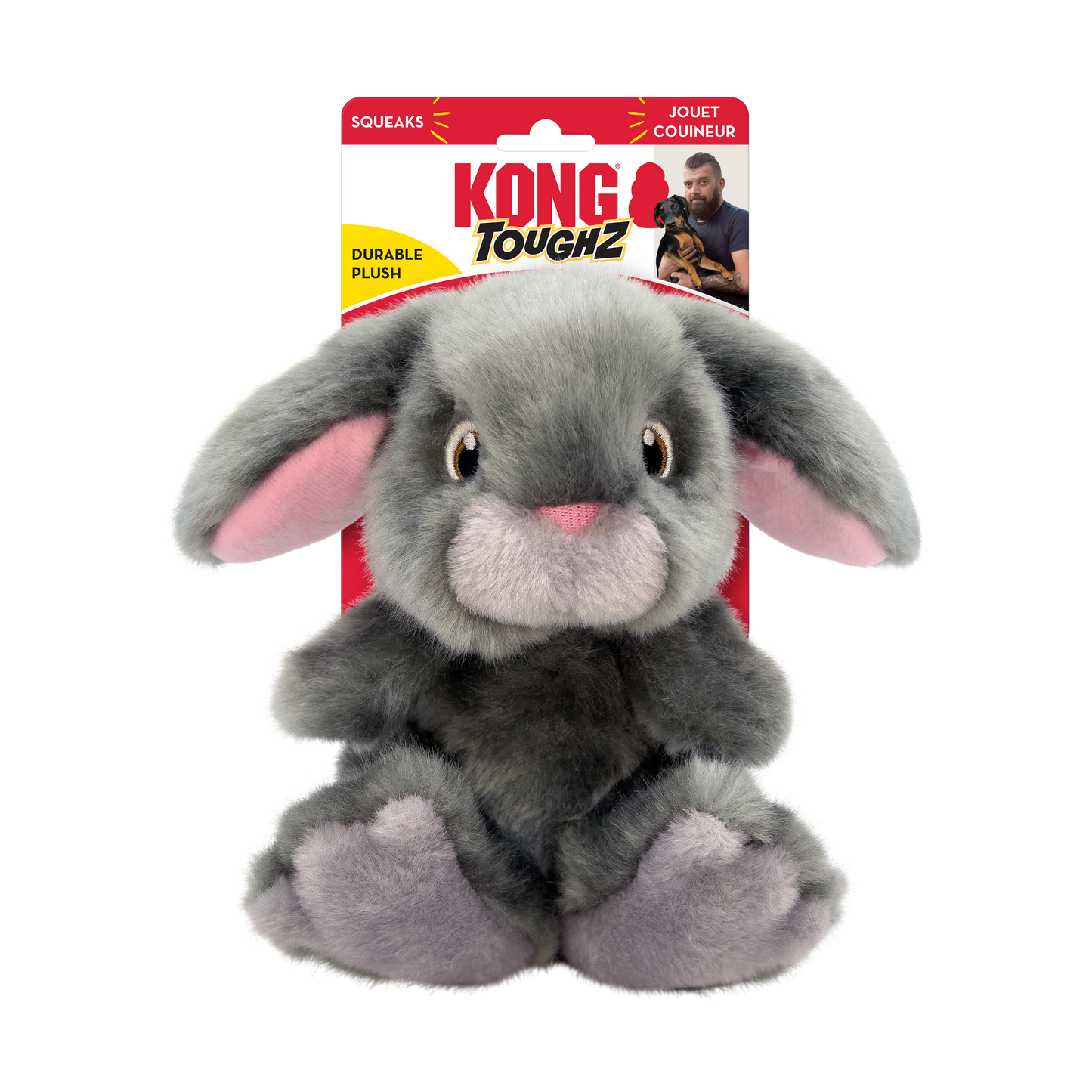 KONG TOUGHZ BUNNY DOG TOY