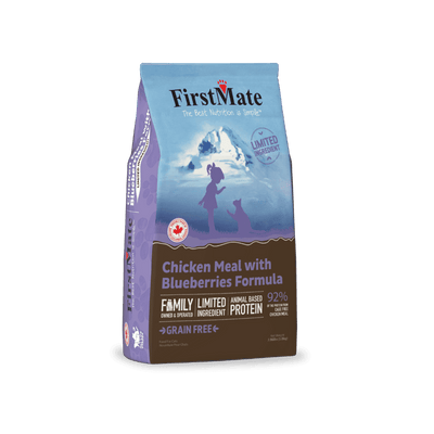 FIRSTMATE GRAIN FREE LID CHICKEN & BLUEBERRY CAT FOOD