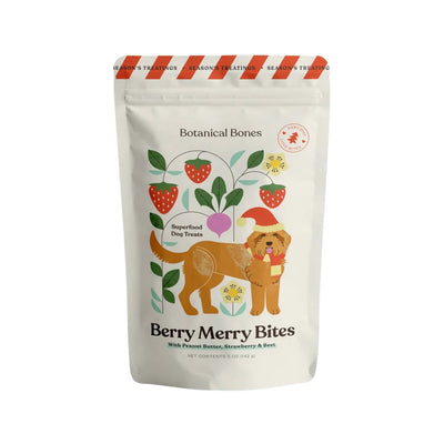 BOTANICAL BONES BERRY MERRY SUPERFOOD BITES - HOLIDAY DOG TREATS