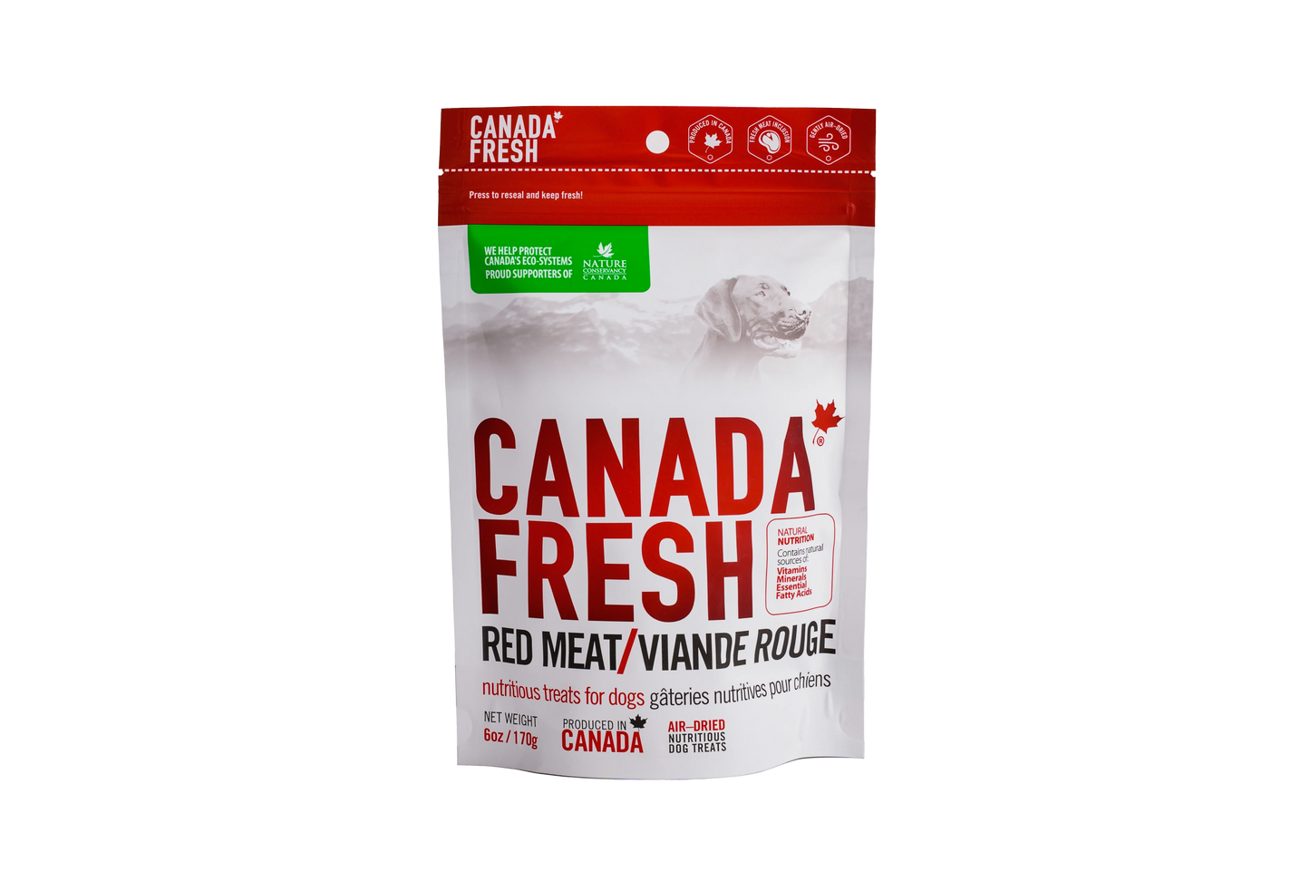 CANADA FRESH™ AIR DRIED RED MEAT NUTRITIOUS DOG TREATS
