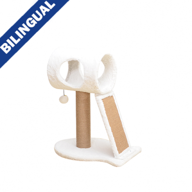 PetPals Group© SPACE NEEDLE 2-Level Cat Tree