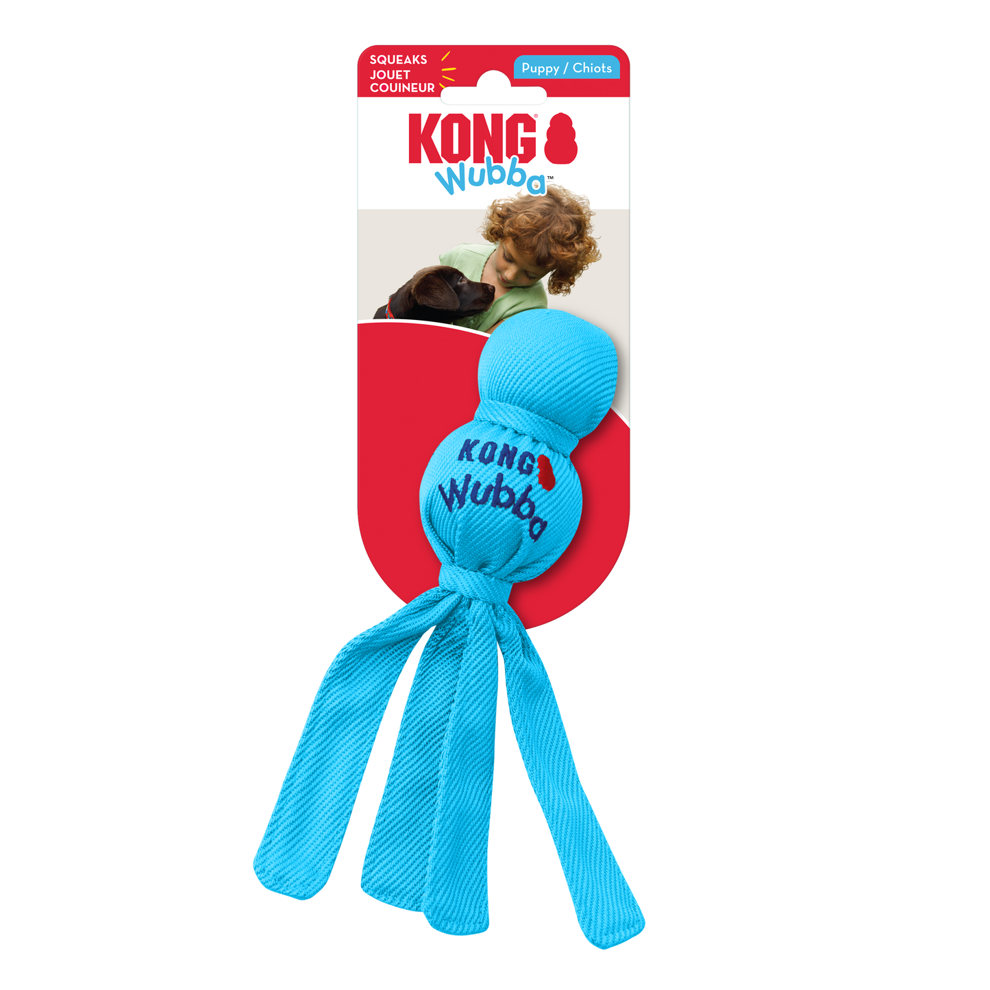 KONG WUBBA PUPPY - BLUE