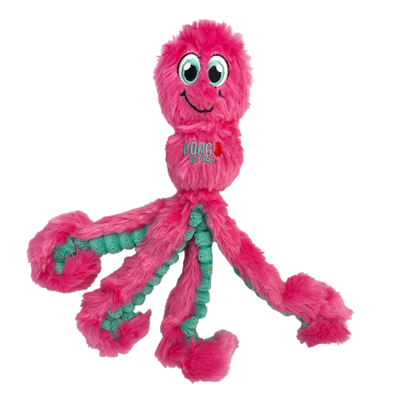 KONG WUBBA OCTOPUS ASSORTED COLOURS DOG TOY